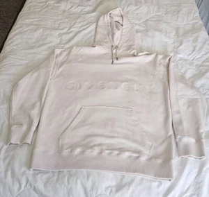 GIVENCHY Salmon Pink Hooded Sweathshirt Hoodie Men's size XX-Large Retail $1200 - Picture 1 of 10