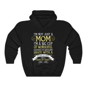 Not Just A Mom But Wonderful & Awesome Mother's Day Hoodie Kapuzenpullover - Bild 1 von 2