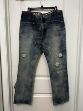 Louis Vuitton Men's Blue Faded Denim Jean Pant size 38
