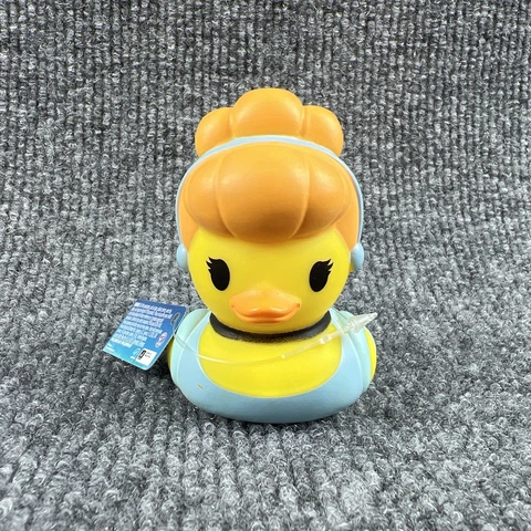 Disney Princess Duckz Cinderella 3" Rubber Duck Bath Toy Collectible Party Favor Cover