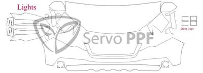 17+ Kit de sujetador transparente Honda Ridgeline 3M Scotchgard Pro Series Foto 1 de 4