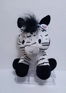 Nanco NWT 11" 2013 Zebra Black And White Plush Stuffed Animal Toy - Picture 1 of 7