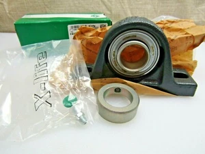 INA PASE25-XL-N 25mm Stehlager mit Schlossmanschette Xtra-Life - Bild 1 von 4
