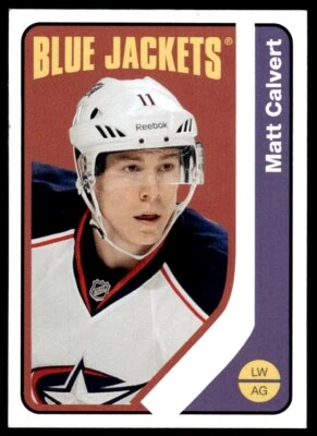2014-15 O-Pee-Chee RETRO Matt Calvert Columbus Blue Jackets #325 R83 - Image 1 of 2