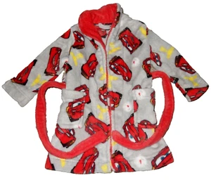 4H !WOW! LN 12-18M Disney Pixar CARS 3 Plush Bath robe With Pockets & Tie - Picture 1 of 5