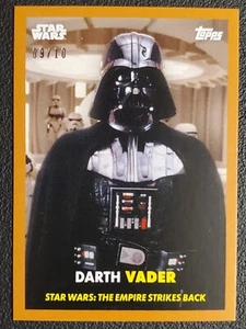 2024 topps DARTH VADER throwback thursday 1957 BASEBALL STYLE esb CARD #62 gold - Picture 1 of 5