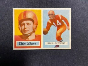 1957Topps Football Est NMMT #1 Eddie LeBaron - Picture 1 of 2