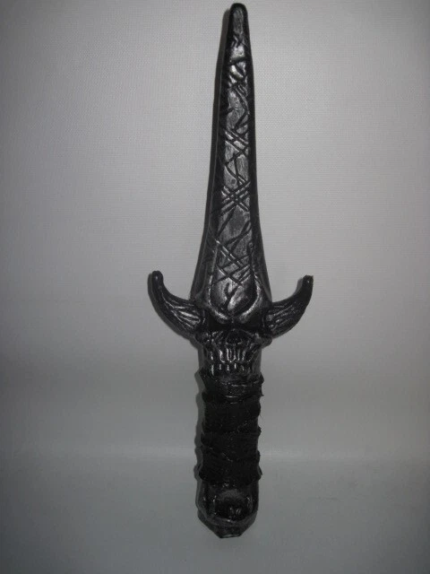 Cuchillo calavera accesorio Halloween daga pirata demonio plástico Foto 1 de 1