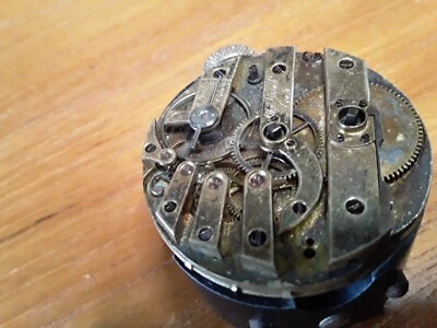 Tissot Bar Movement, KW/S From the Back, Runs, for Parts Only #5 - image 1 of 4