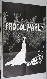Poster Inserto Album Originale Vintage Procol Harum 1967 - Foto 1 di 8