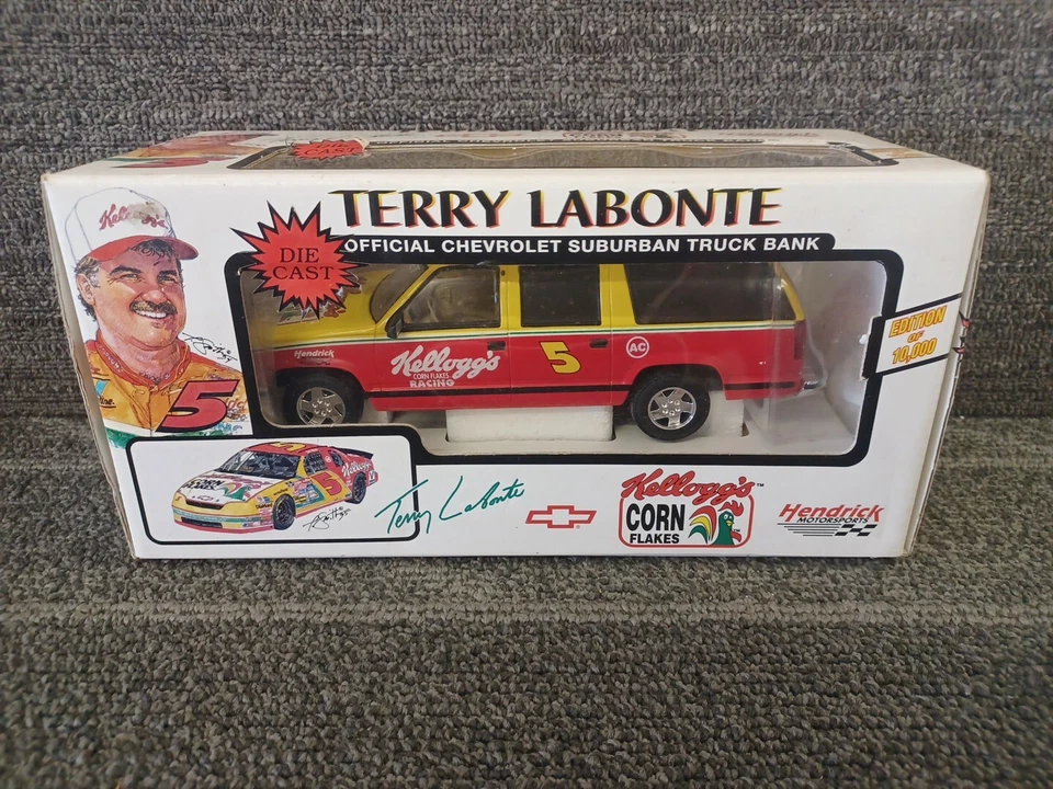 Brookfield Collectors Terry Labonte Kellogg’s Chevrolet Suburban Bank 1/25 - Image 1 of 1