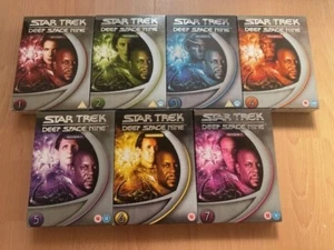 Star Trek Deep Space Nine Seasons 1-7 DVD Boxsets - Very Good Condition - Foto 1 di 2