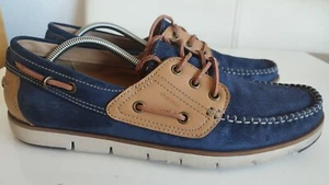 GEOX Edel Läufer Mokassins Slipper Segel Boots Halbschuhe Freizeit Gr 46 UK 11 - Bild 1 von 11