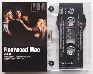 FLEETWOOD MAC - MIRAGE (WARNER K456952) 1990s EUROPE CASSETTE REISSUE - BARCODE - Picture 1 of 3
