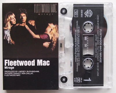 FLEETWOOD MAC - MIRAGE (WARNER K456952) 1990s EUROPE CASSETTE REISSUE - BARCODE - Image 1 of 3