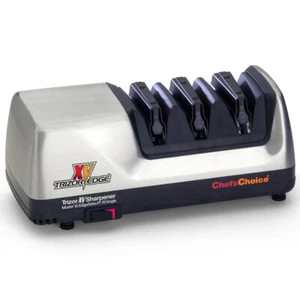 Chef's Choice Trizor XV 15 Professional Electric Knife Sharpener Grey Silver - Picture 1 of 2