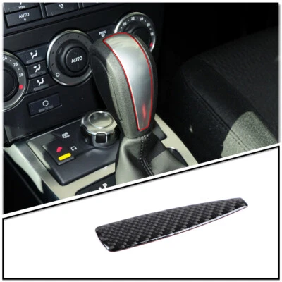 Carbon Fiber Gear Shift Knob Head Cover For Land Rover Freelander 2 2007-12 - image 1 of 4
