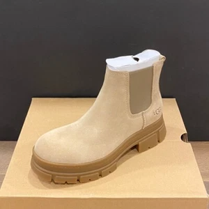 UGG Women's Ashton Chelsea Mustard Seed Short Ankle Boots Bootie Shoes 8-11 New - Picture 1 of 4
