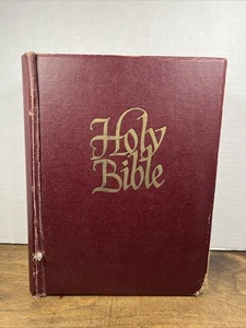 The Holy Bible King James Version J.J. Little & Ives Co. Inc. 1959 Family Bible - Picture 1 of 16