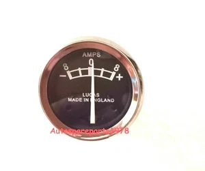 5X Lucas Ammeter AMP Meter For Triumph BSA Norton AJS Matchless Ariel Velocette - Picture 1 of 5