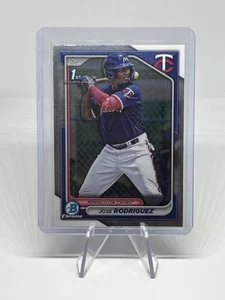 2024 BOWMAN CHROME 1ST   JOSE RODRIGUEZ - Picture 1 of 2