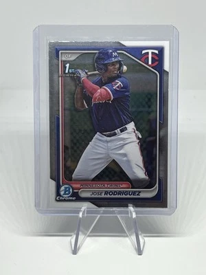 2024 BOWMAN CHROME 1ST   JOSE RODRIGUEZ - Image 1 of 2