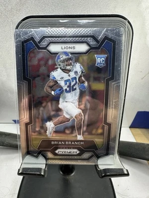 🦁2023 Panini Prizm - Rookies Brian Branch #328 (RC) Detroit Lions - Image 1 of 2