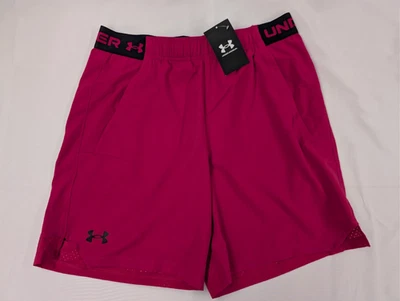 Under Armour Men's UA Vanish Woven 6in Shorts Pink 1373718 681 Size M - NWT - Image 1 of 4