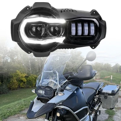 Faro LED DRL haz alto/bajo para BMW R 1200 GS 2005-2012 R1200 GS Adv 2006-2012 Foto 1 de 4