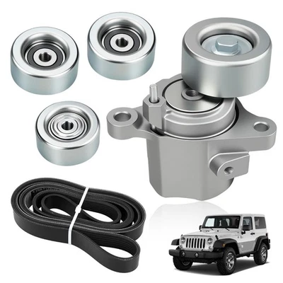 Drive Belt Tensioner and Pulley Kit for Toyota Tacoma 3.5L 2016-2023 1662031090 Foto 1 de 4