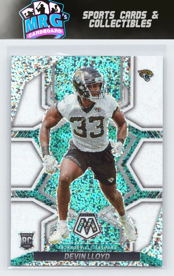 2022 Panini Mosaic #375 Devin Lloyd White Sparkle - Image 1 of 2