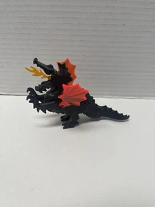 Lego Classic Black Dragon Figure w Red Wings, 6056 6076 6082 6087 Knight Castle! - Picture 1 of 7