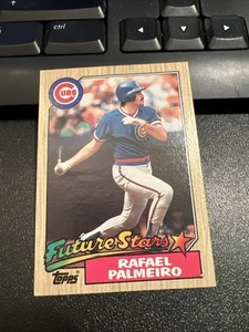 1987 Topps #634 Rafael Palmeiro RC Chicago Cubs - Picture 1 of 2