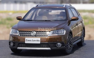 1/18 For Volkswagen Gran Lavida 2016 Brown1 DieCast Car Model Toy Collection NIB - Picture 1 of 7