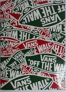 Vans "Off The Wall" Wrapping Paper 21.75x32 - Picture 1 of 1
