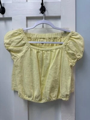 PREOWNED GAP KIDS YELLOW 2 PIECE TOP AND SKIRT SET SIZE L (10) - Image 1 of 4
