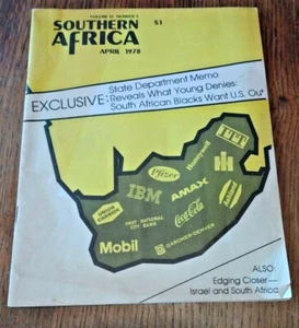 Southern Africa Magazine - Vol. XI Number 3 - April 1978 - Picture 1 of 9