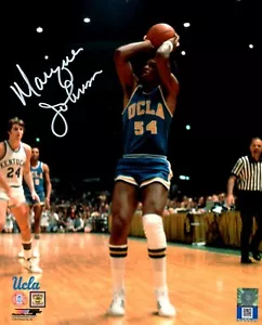 UCLA Bruins MARQUES JOHNSON Signed 16x20 Photo #1 AUTO - Bucks 5 x All Star - Picture 1 of 1