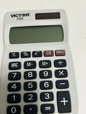 Victor 700 Pocket Calculator - 4 Functions - 8 Character[s] - Lcd - Solar - Image 1 of 4