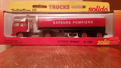Solido Toner Gam III Tractor Trailer Tanker Truck, # 3509,1:50 Die-cast, NIB - Image 1 of 4