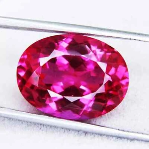 Natural Pink Ruby 4.45 CT Oval Shape From Mozambique Certified Loose Gemstone - Picture 1 of 6