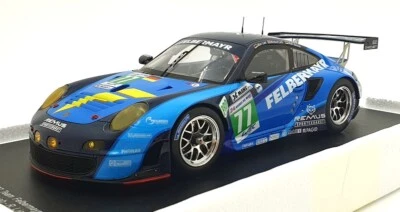 Spark 1/18 Scale Resin 18S073 - Porsche 997 RSR #77 LM 2012 - Image 1 of 4