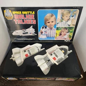 Raro juego de juguetes Walkie Talkies del transbordador espacial GoBots 1985 de colección - caja original - Imagen 1 de 13