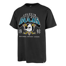 NHL Anaheim Mighty Ducks T-Shirt Echo X-Sticks Logo shirt Fanshirt charcoal