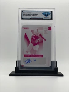 2023 Leaf Vivid Jaxon Smith-Njigba Druckplatte Magenta 1/1 Seahawks - Bild 1 von 3