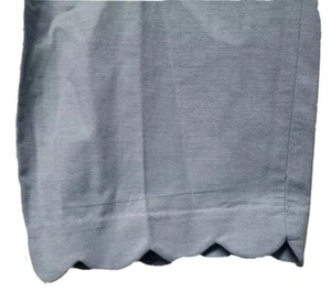Neu mit Etikett Damen Plus Talbots SCHLANKE KURZE HOSE mit gewelltem Saum Größe 14 W Petite hellblau - Bild 1 von 5