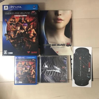 PS VITA DEAD OR ALIVE 5 PLUS Collector's Edition Japanese Edition Very Good GP - Image 1 of 3