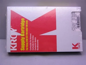 Kroy 2464401 .50" BLK/Clear Shrink Supply Cartridge for Kroy 240ST/TM600/TM650 - Picture 1 of 2