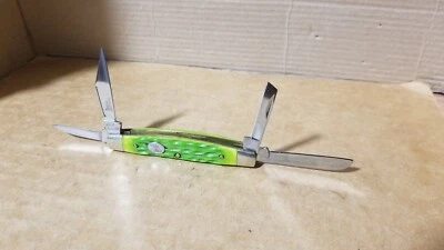 Steel Warrior Green 4 Blade Pocket Knife Working , VGC - Image 1 of 4