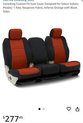 Fundas de asiento Subaru Forester 2019-2024 ajuste personalizado Foto 1 de 2